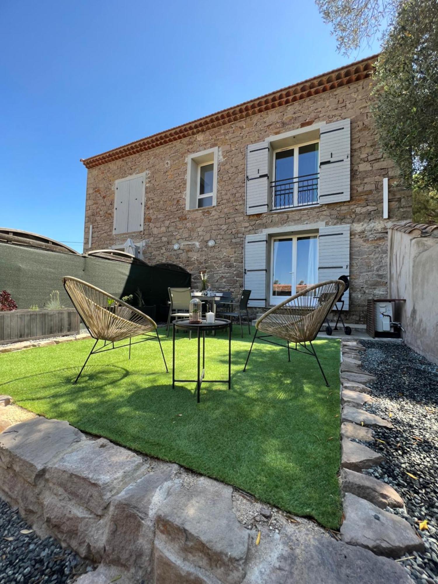 Ferienwohnung La Bastide Saint Pierre T2 - Jardin Roquebrune-sur Argens Exterior foto