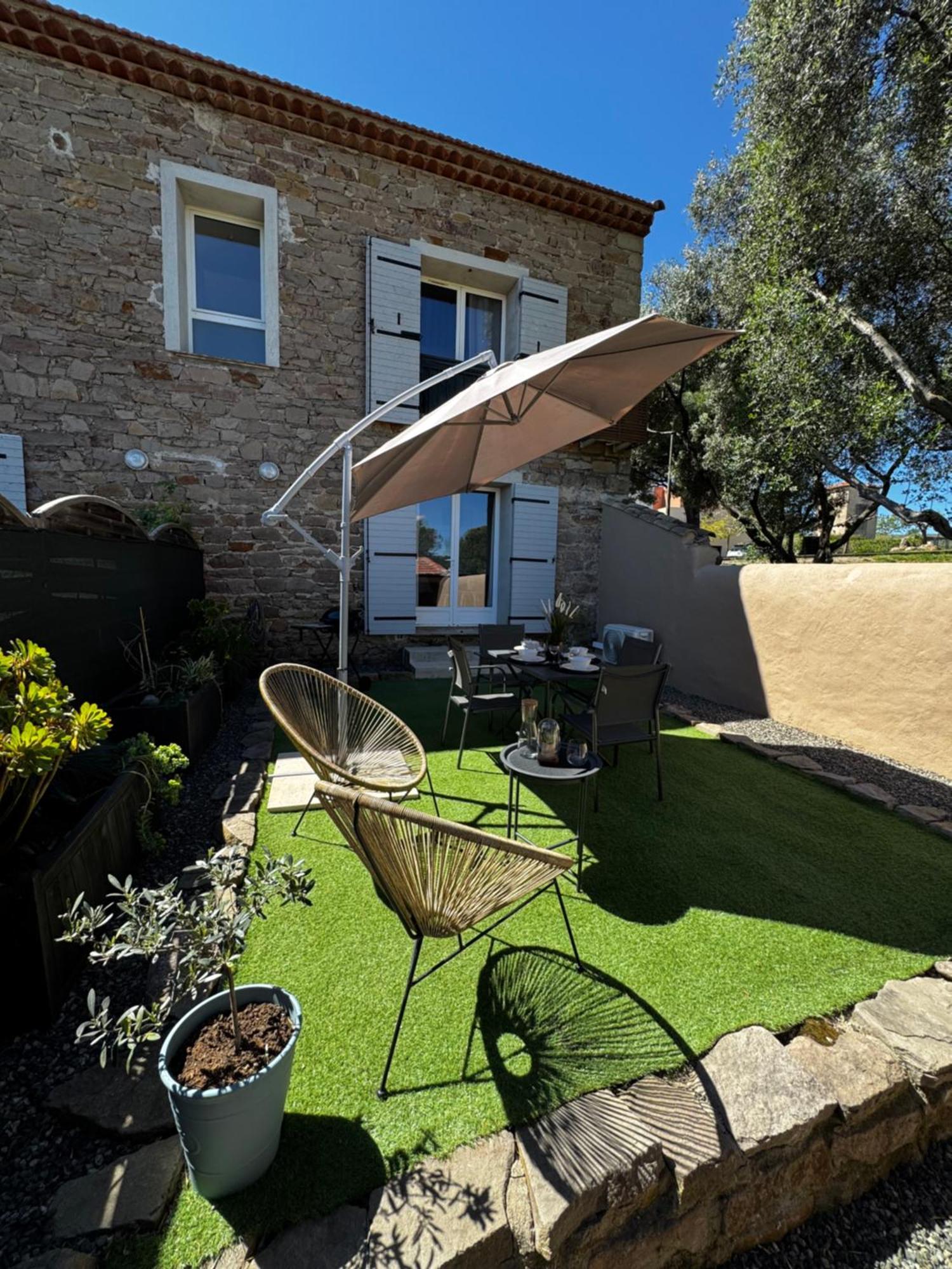 Ferienwohnung La Bastide Saint Pierre T2 - Jardin Roquebrune-sur Argens Exterior foto